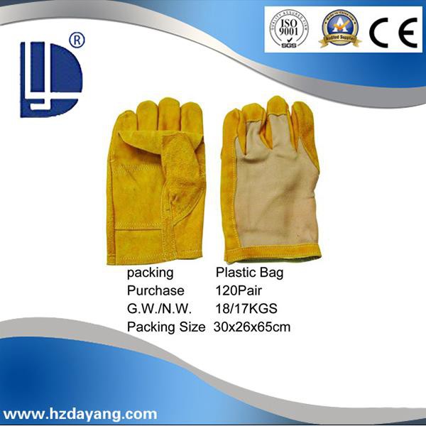 Kestävä teollisuuden hitsaus käsi Gloves03